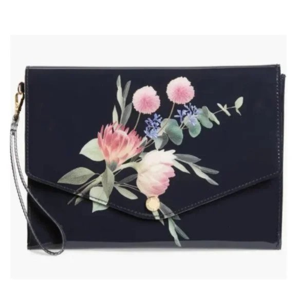 Ted Baker Handbags - NWOT TED BAKER LONDON Flourish Envelope Clutch/Crossbody.